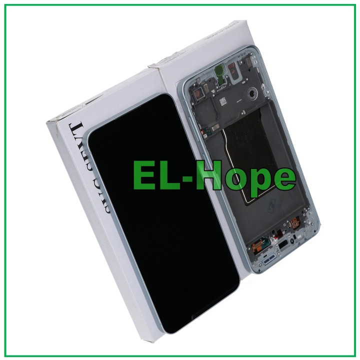 Écran tactile LCD d origine pour Samsung A57 SM-A576, cadre bleu, GH82-39285C