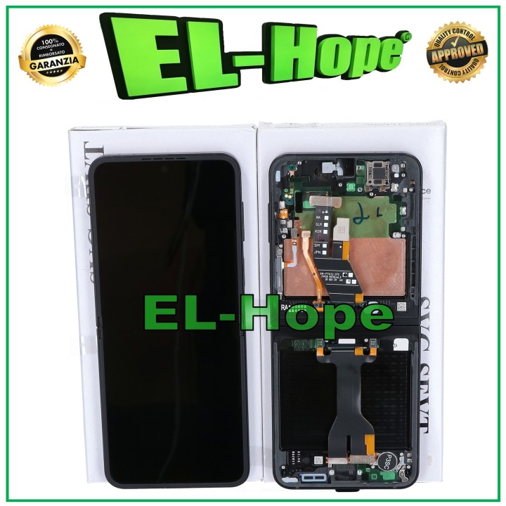 Écran tactile LCD d origine pour Samsung SM-F761 Z Flip 7 FE noir GH82-37734A