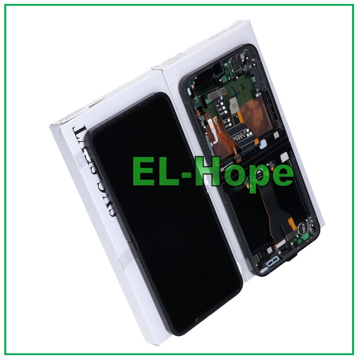 Écran tactile LCD d origine pour Samsung SM-F761 Z Flip 7 FE noir GH82-37734A