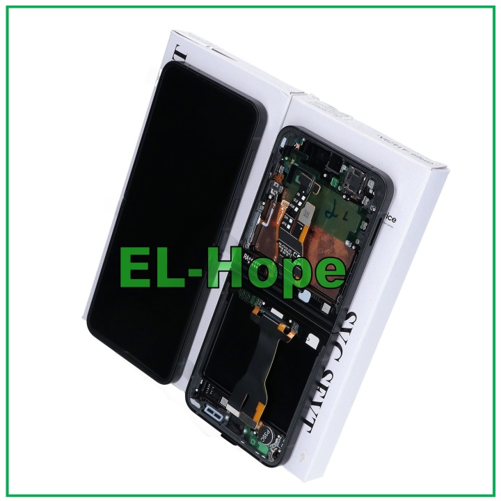 Écran tactile LCD d origine pour Samsung SM-F761 Z Flip 7 FE noir GH82-37734A