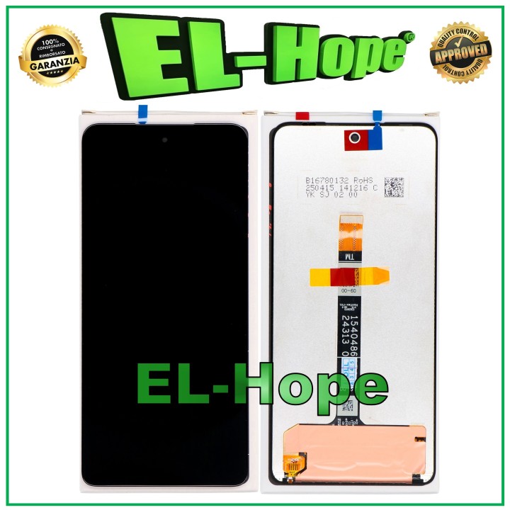 Écran LCD + e'cran tactile - Service d origine e'quivalent a' celui d un Motorola Moto G75 5G XT2437