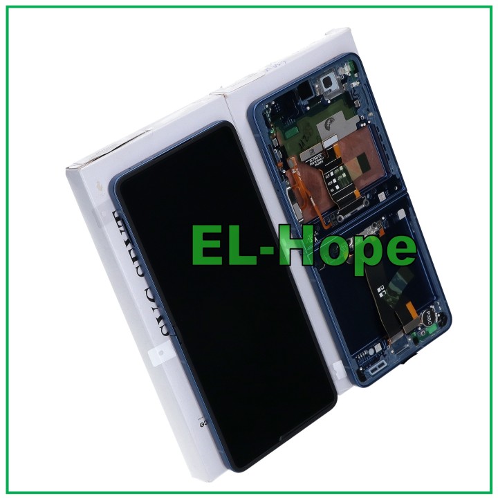 Écran tactile LCD d origine pour Samsung Z Flip 7 SM-F766 bleu GH82-38794A