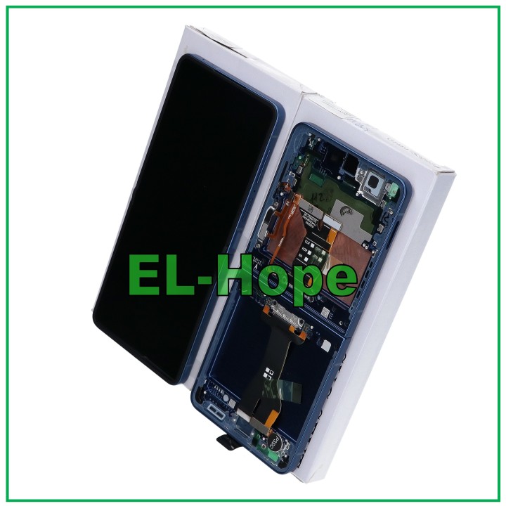Écran tactile LCD d origine pour Samsung Z Flip 7 SM-F766 bleu GH82-38794A
