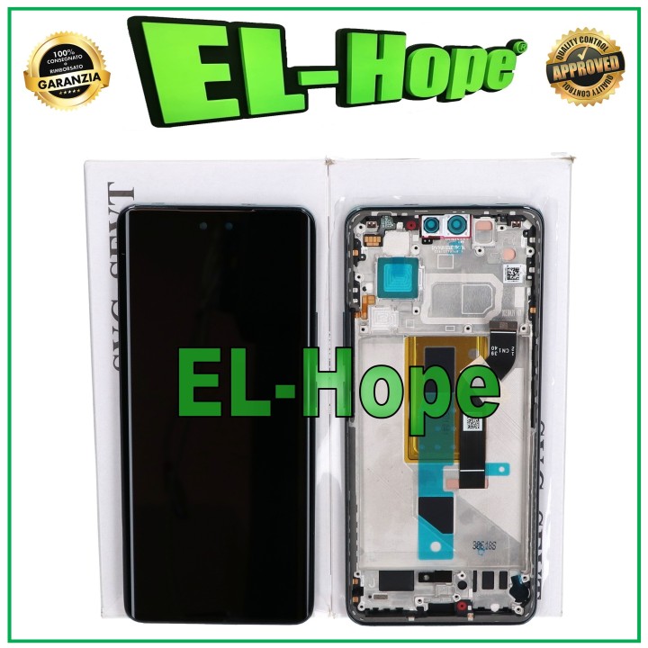 Écran LCD tactile noir d origine Xiaomi 13 Lite 2210129SG avec cadre.