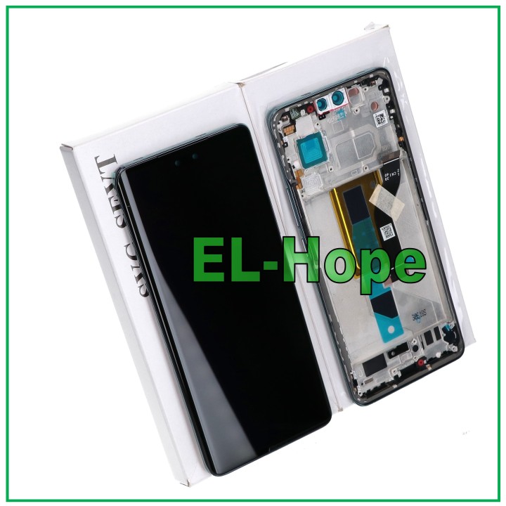Écran LCD tactile noir d origine Xiaomi 13 Lite 2210129SG avec cadre.