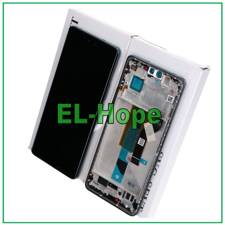Écran LCD tactile noir d origine Xiaomi 13 Lite 2210129SG avec cadre.