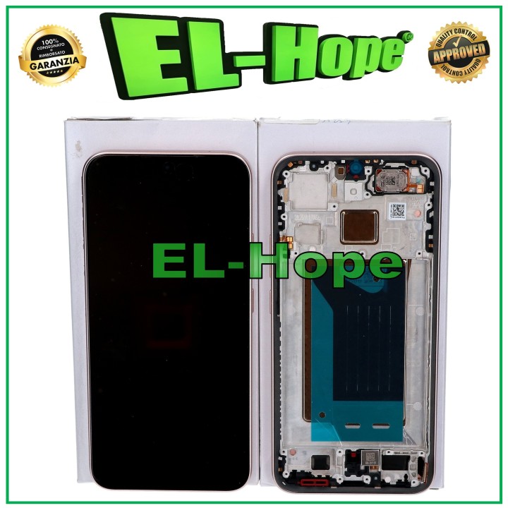 Écran LCD tactile d origine Xiaomi Mi 15T 5G 25069PTEBG, cadre or.