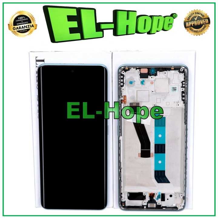 Écran tactile de origine Xiaomi Redmi Note 15 5G 25098RA98G, cadre bleu