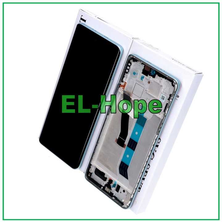 Écran tactile de origine Xiaomi Redmi Note 15 5G 25098RA98G, cadre bleu