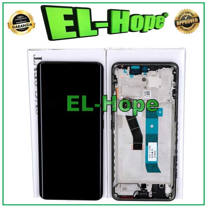 Écran tactile de origine Xiaomi Redmi Note 15 4G 2510DRA23G, cadre noir