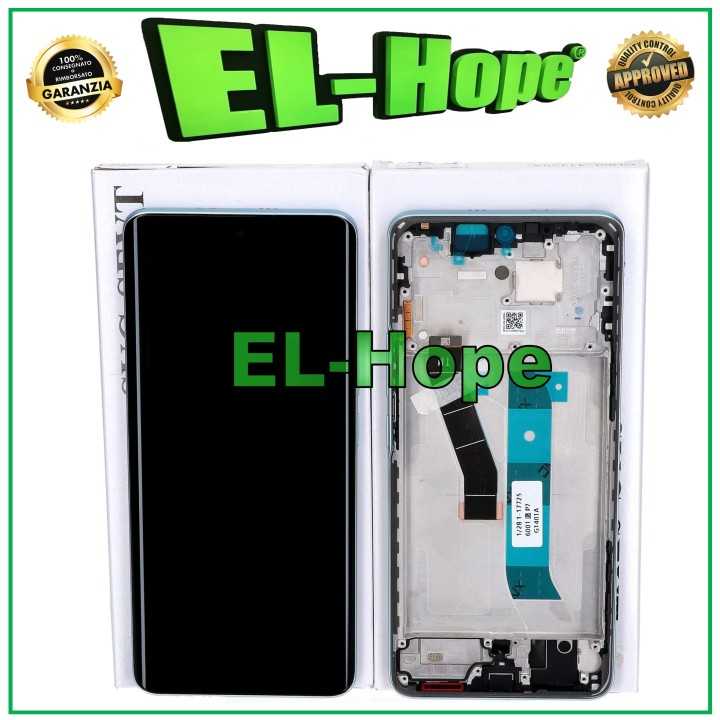 Écran de service d origine Xiaomi Redmi Note 15 4G 2510DRA23E, cadre tactile bleu