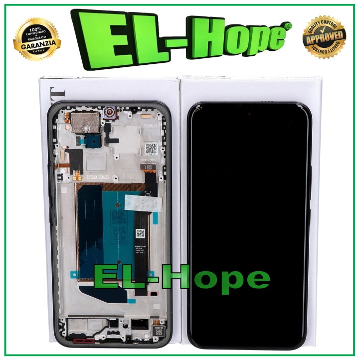 Écran de service d origine Xiaomi Redmi Note 15 Pro+ Plus 5G 2510ERA8B, cadre noir