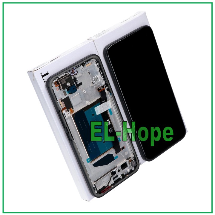 Écran de service d origine Xiaomi Redmi Note 15 Pro+ Plus 5G 2510ERA8B, cadre noir