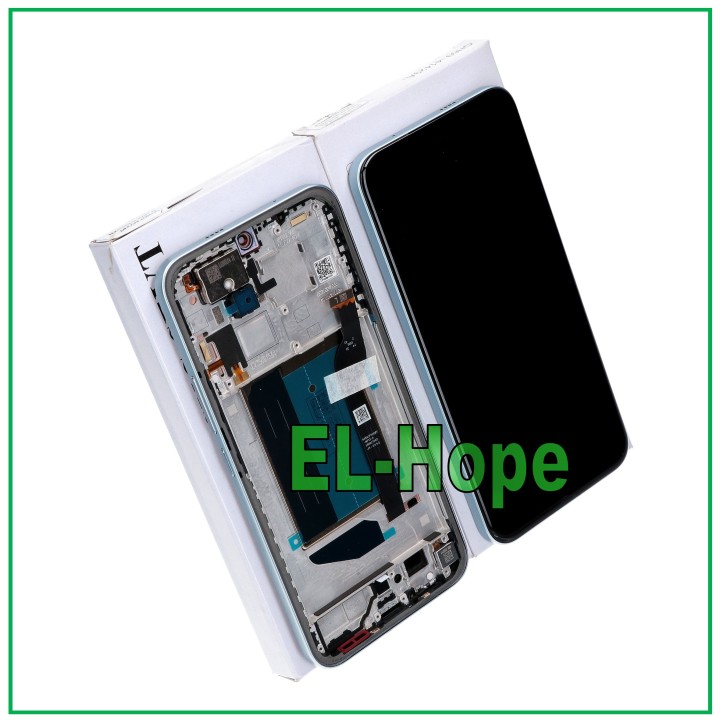 Écran de service d origine Xiaomi Redmi Note 15 Pro+ Plus 5G 2510ERA8B, cadre bleu