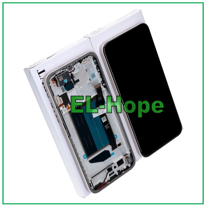 Écran de service d origine Xiaomi Redmi Note 15 Pro Plus 5G 2510ERA8B, cadre marron