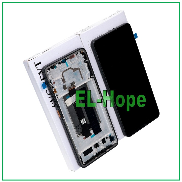 Cadre d e'cran tactile + LCD, service d origine Xiaomi Poco X6 Pro 2311DRK48I jaune