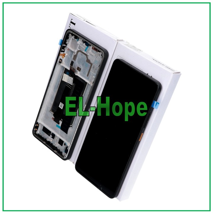 Cadre d e'cran tactile + LCD, service d origine Xiaomi Poco X6 Pro 2311DRK48I jaune