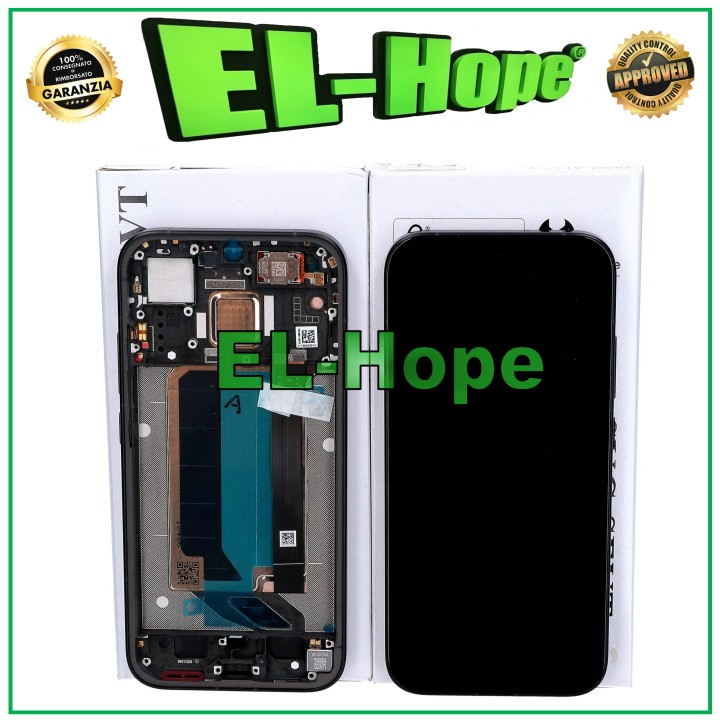 Écran de service d origine Xiaomi Poco X8 Pro 5G 2511FPC34G, cadre tactile noir et or