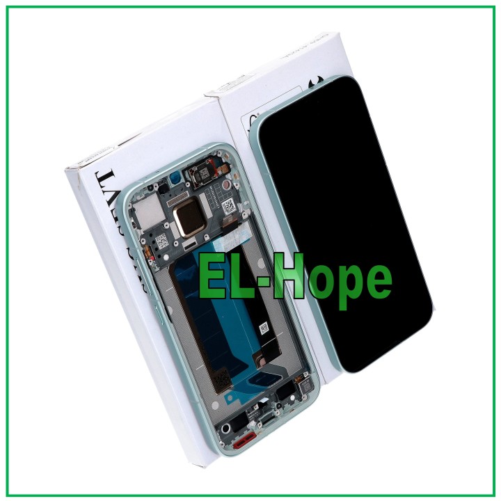 Écran de service d origine Xiaomi Poco X8 Pro 2511FPC34G, cadre tactile vert menthe