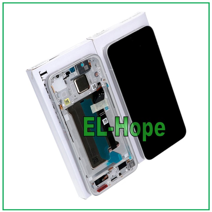 Écran de service d origine Xiaomi Poco X8 Pro Max 2602BPC18G, cadre tactile blanc