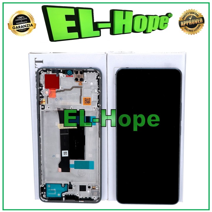 Écran LCD tactile a' cadre, service d origine, Xiaomi Poco X6 5G 23122PCD1 bleu