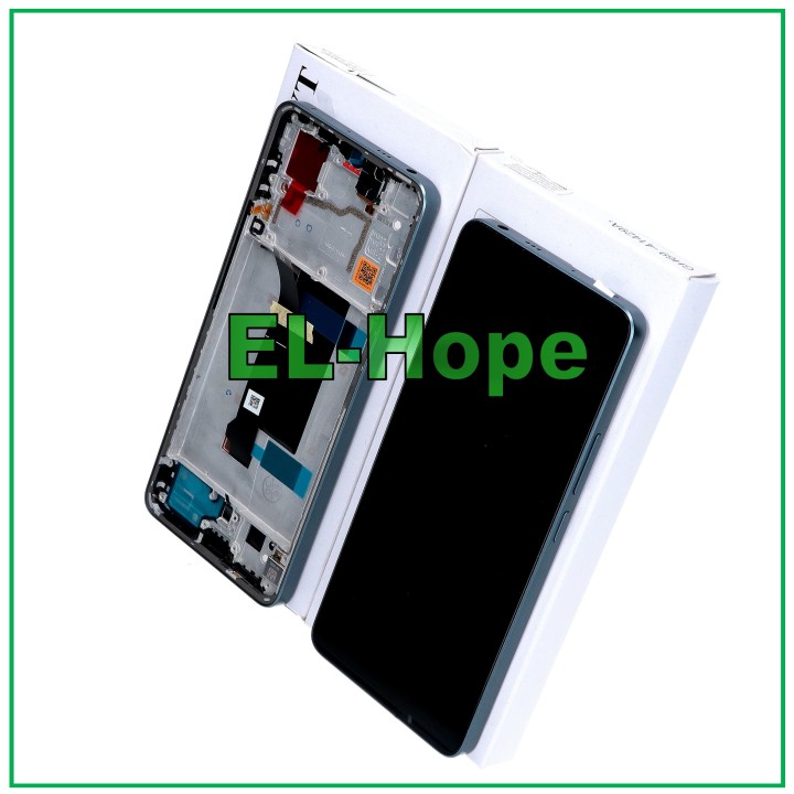 Écran LCD tactile a' cadre, service d origine, Xiaomi Poco X6 5G 23122PCD1 bleu