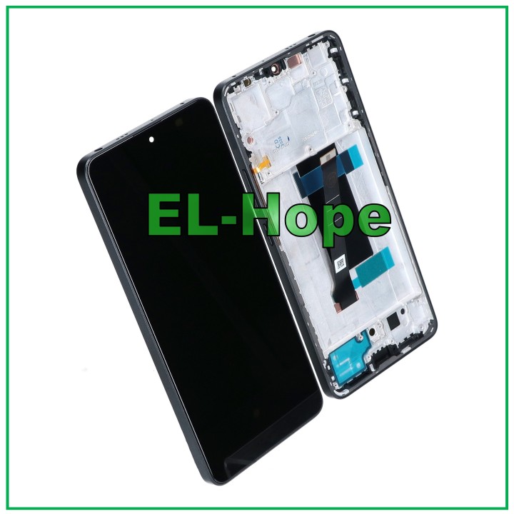 Écran tactile OLED LCD pour Xiaomi Redmi Note 13 Pro 5G 2312DRA50C, cadre noir