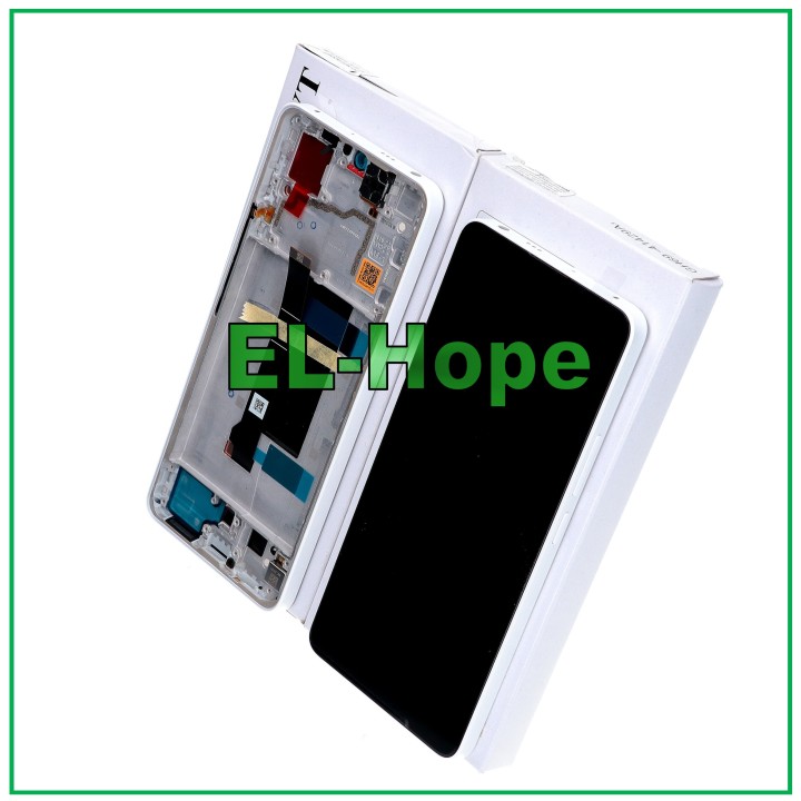 Écran LCD tactile a' cadre, blanc, d origine, pour Xiaomi Poco X6 5G 23122PCD1