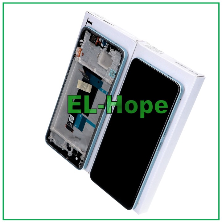 SERVICE D ÉCRAN TACTILE D ORIGINE XIAOMI REDMI NOTE 15 PRO 4G 25100RA69G CADRE BLEU