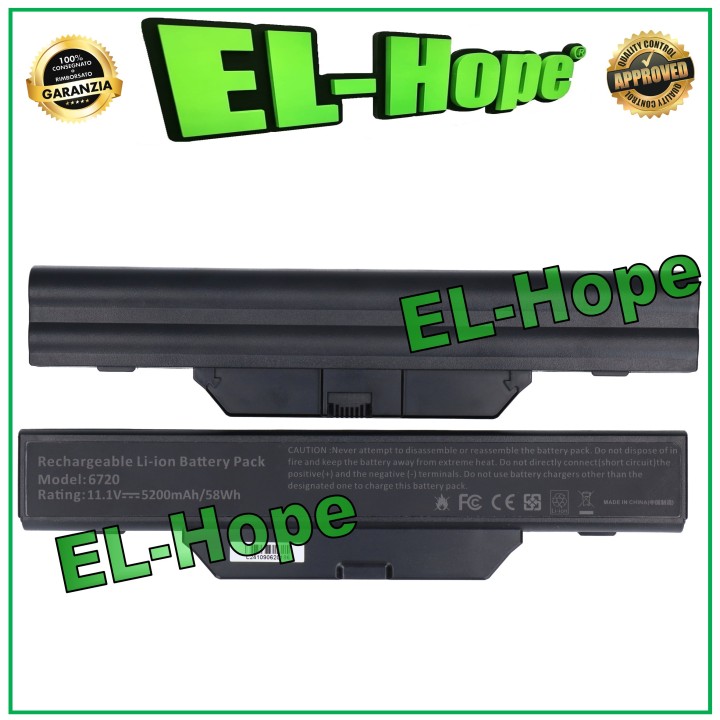 Batterie pour ordinateur portable HSTNNXB52 HSTNN-IB51 5200 mAh 11,1 V noire, equivalente a le originale