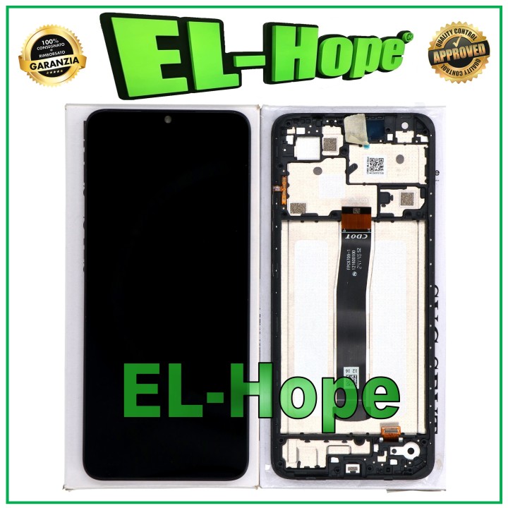 Cadre de ecran tactile LCD de origine pour Xiaomi Redmi 12C 22120RN86I 22126RN91Y