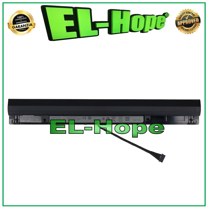 Batterie pour ordinateur portable LENOVO 100-15IBD L15S4A01 2600 mAh NOIRE, equivalente a le originale