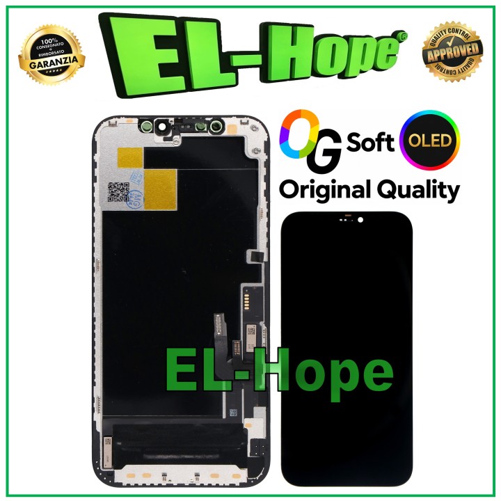 Écran OLED LCD souple OG pour iPhone 12 / 12 Pro, ecran tactile, equivalent a l original