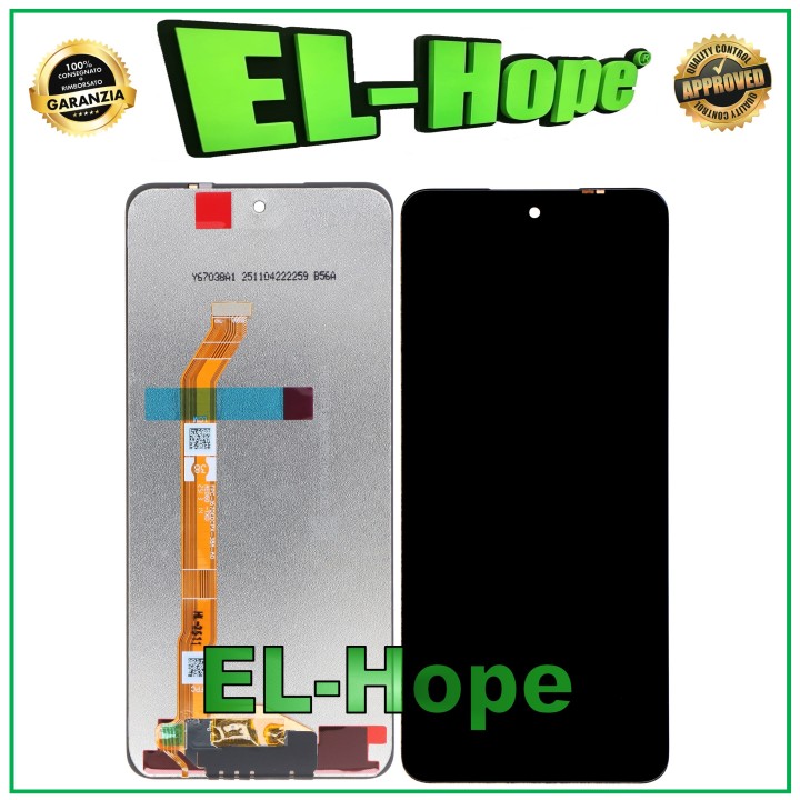 Écran LCD tactile en verre pour OPPO REALME P3 LITE 4G RMX5300 (assemble)