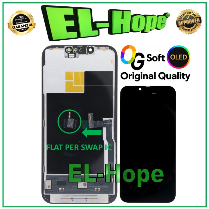 Écran OLED LCD souple d origine pour iPhone 13 Pro, ecran tactile en verre, equivalent a l original