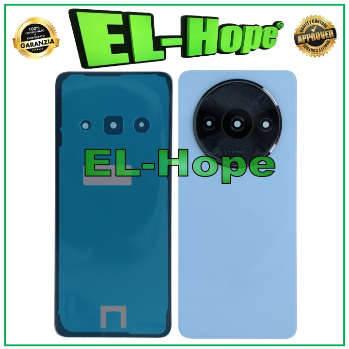 Coque arriere bleue pour Xiaomi Redmi A3 23129RN51X