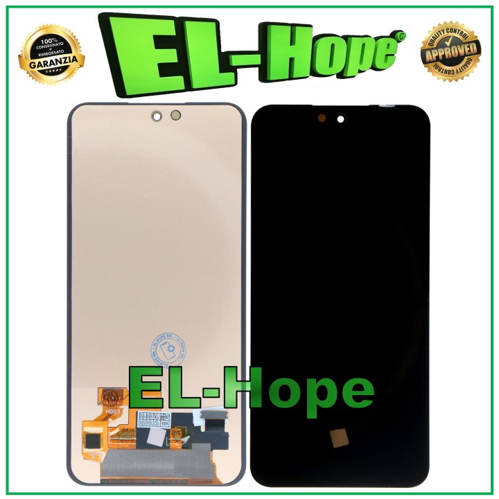 Écran OLED LCD tactile en verre noir pour Samsung Galaxy A56 5G SM-A566