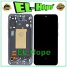 Écran OLED LCD tactile avec cadre en verre noir pour Samsung Galaxy A56 5G SM-A566