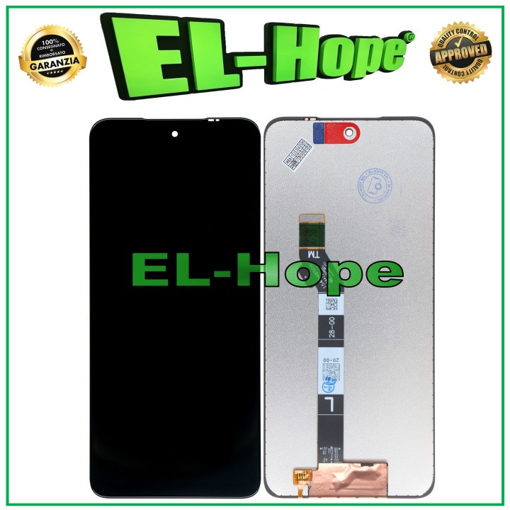 Écran tactile LCD pour Motorola Moto G17 XT2623 / G17 Power XT2623-2 en verre