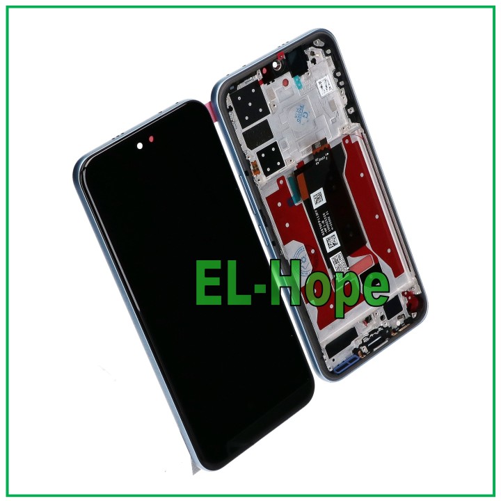 Écran OLED LCD pour Honor 400 Pro DNP-NX9, ecran tactile en verre + cadre bleu