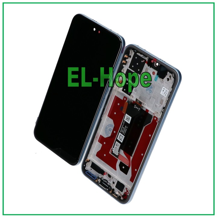 Écran OLED LCD pour Honor 400 Pro DNP-NX9, ecran tactile en verre + cadre bleu