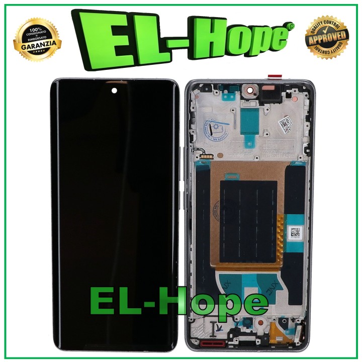 Écran OLED pour OPPO REALME 14 PRO RMX5056, ecran tactile LCD en verre, cadre noir 
