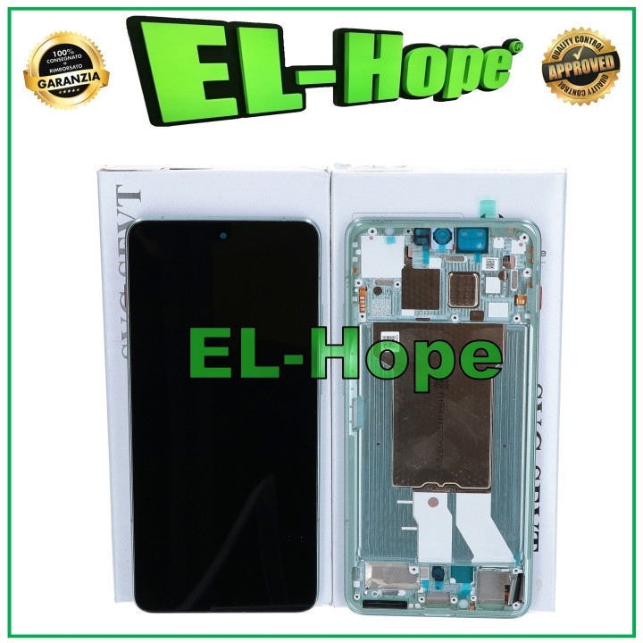 Panneau de service d origine Motorola Moto Edge 70 XT2601, cadre tactile, tapis Lily Pad