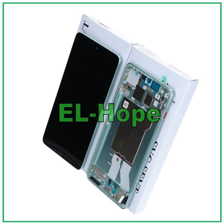 Panneau de service d origine Motorola Moto Edge 70 XT2601, cadre tactile, tapis Lily Pad