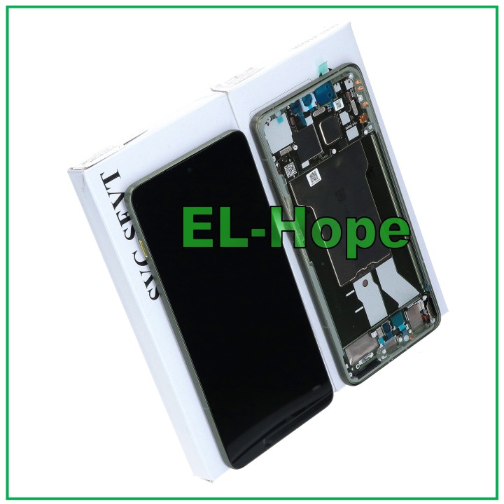 Panneau de service d origine Motorola Moto Edge 70 XT2601, cadre tactile, vert bronze