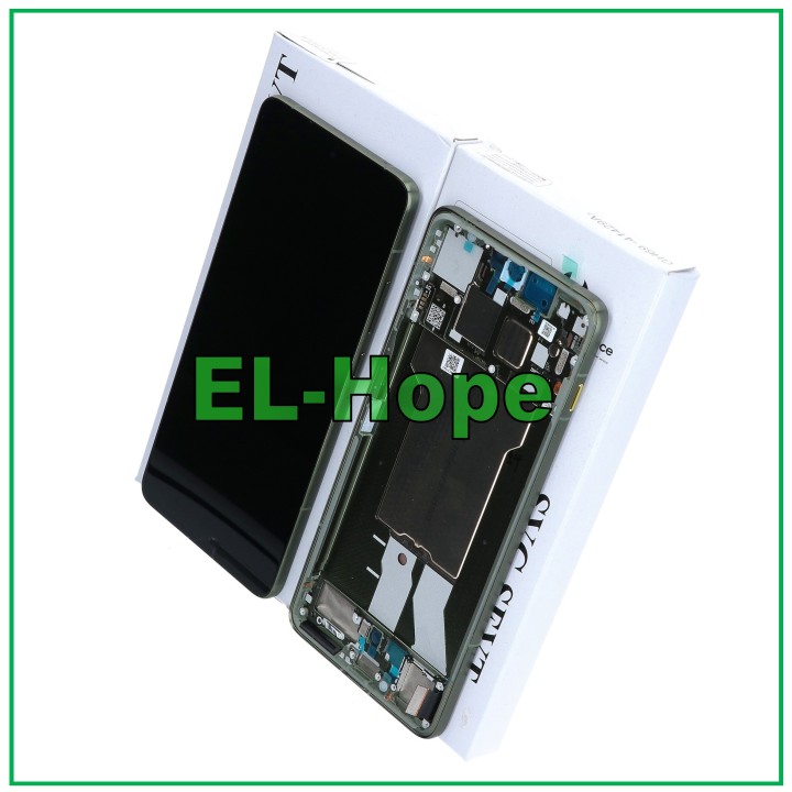 Panneau de service d origine Motorola Moto Edge 70 XT2601, cadre tactile, vert bronze