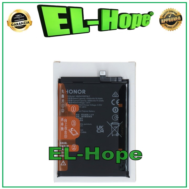 HB496590EFW-F SERVICE ORIGINAL BATTERIE HONOR 70 LITE RBN-NX1 5000mAh