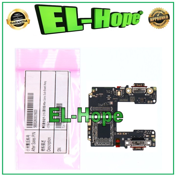 SERVICE DE CONNECTEUR DE CHARGE D ORIGINE XIAOMI REDMI NOTE 14 PRO 5G 24094RA29G
