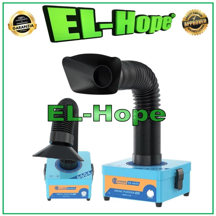 Extracteur de fumees miniature SUNSHINE SS-6604 - Extracteur de fumees de soudage
