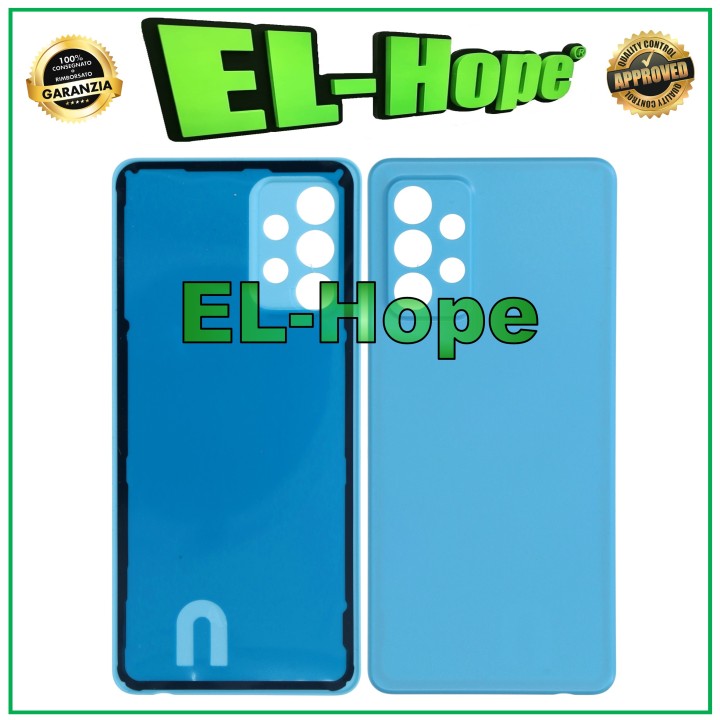 Coque arriere bleue pour Samsung Galaxy A52S SM-A528 (batterie)